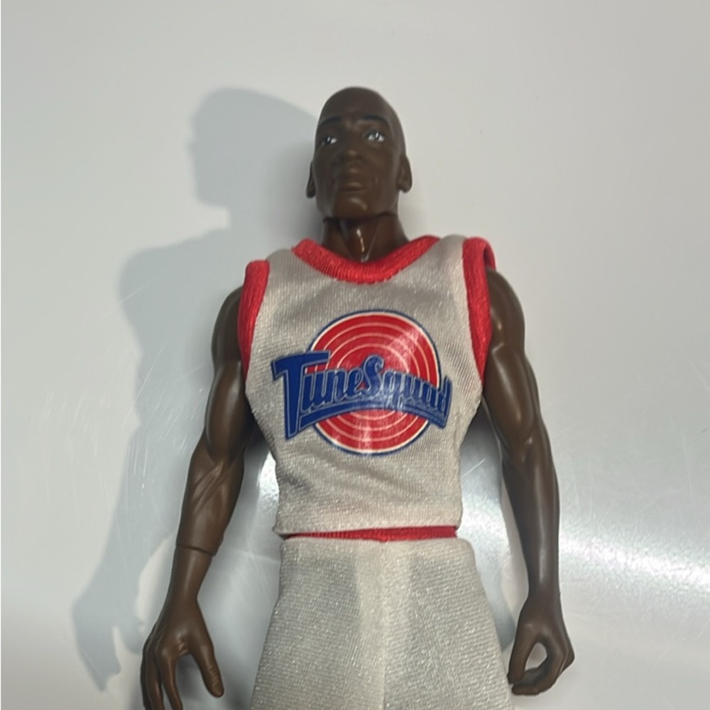 Vintage 1996 Michael Jordan Space Jam Tune Squad 18 Vinyl Doll Figure